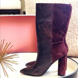Neverworn 42 Gold Kolby Leather Midcalf 